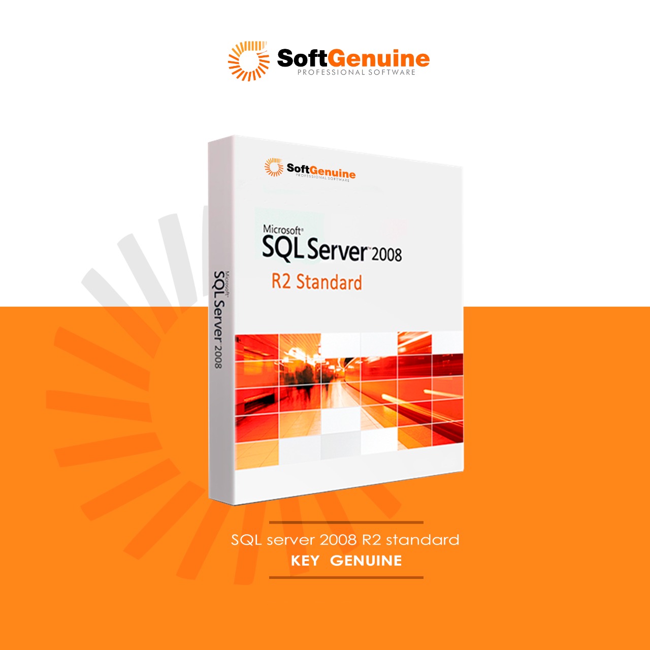 SQL Server 2008 R2 Standard Softgenuine